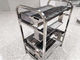 Storage Feeder Cart For FUJI NXT Electric SMT Feeder Trolley Aluminum Alloy SS
